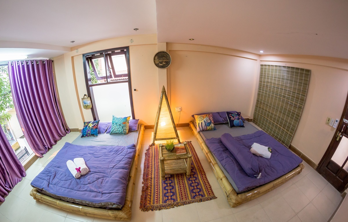 Homestay Huế nội thất tre đánh thức hoài niệm trong lòng du khách