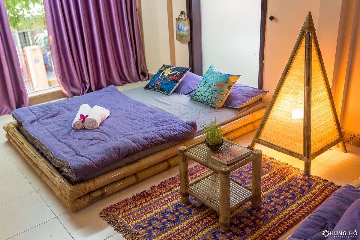 Homestay Huế nội thất tre đánh thức hoài niệm trong lòng du khách