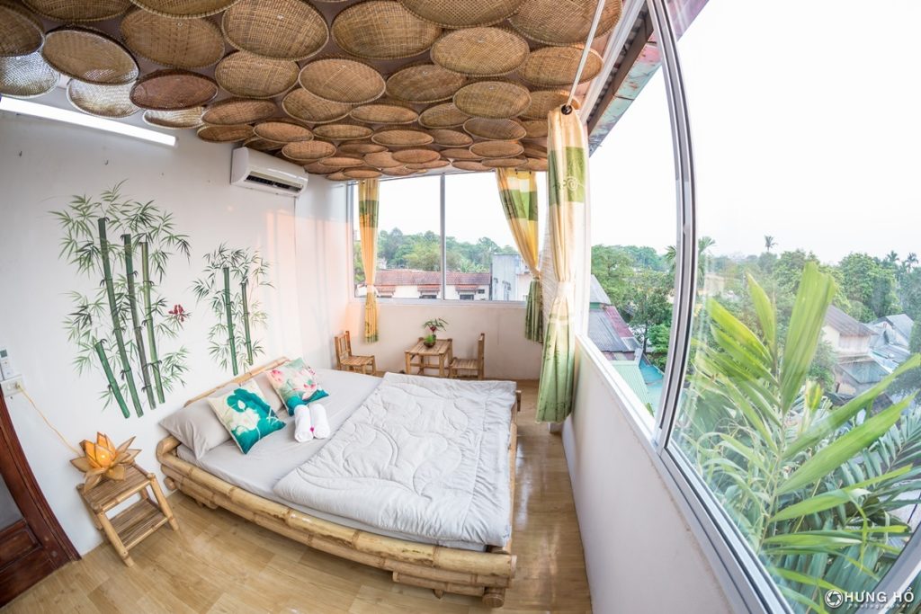 Homestay Huế nội thất tre đánh thức hoài niệm trong lòng du khách