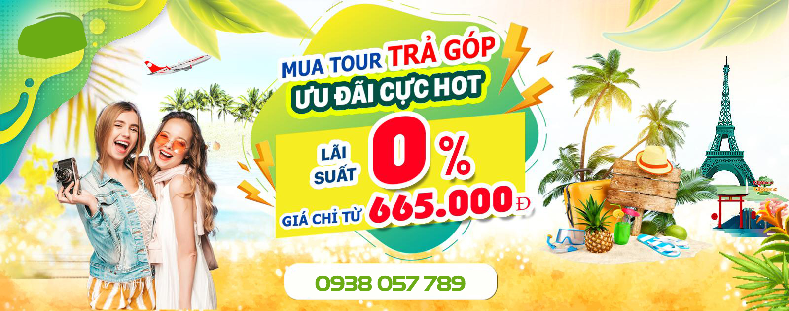 Ý tưởng độc với chiêu "Bán tour, vé máy bay trả góp"