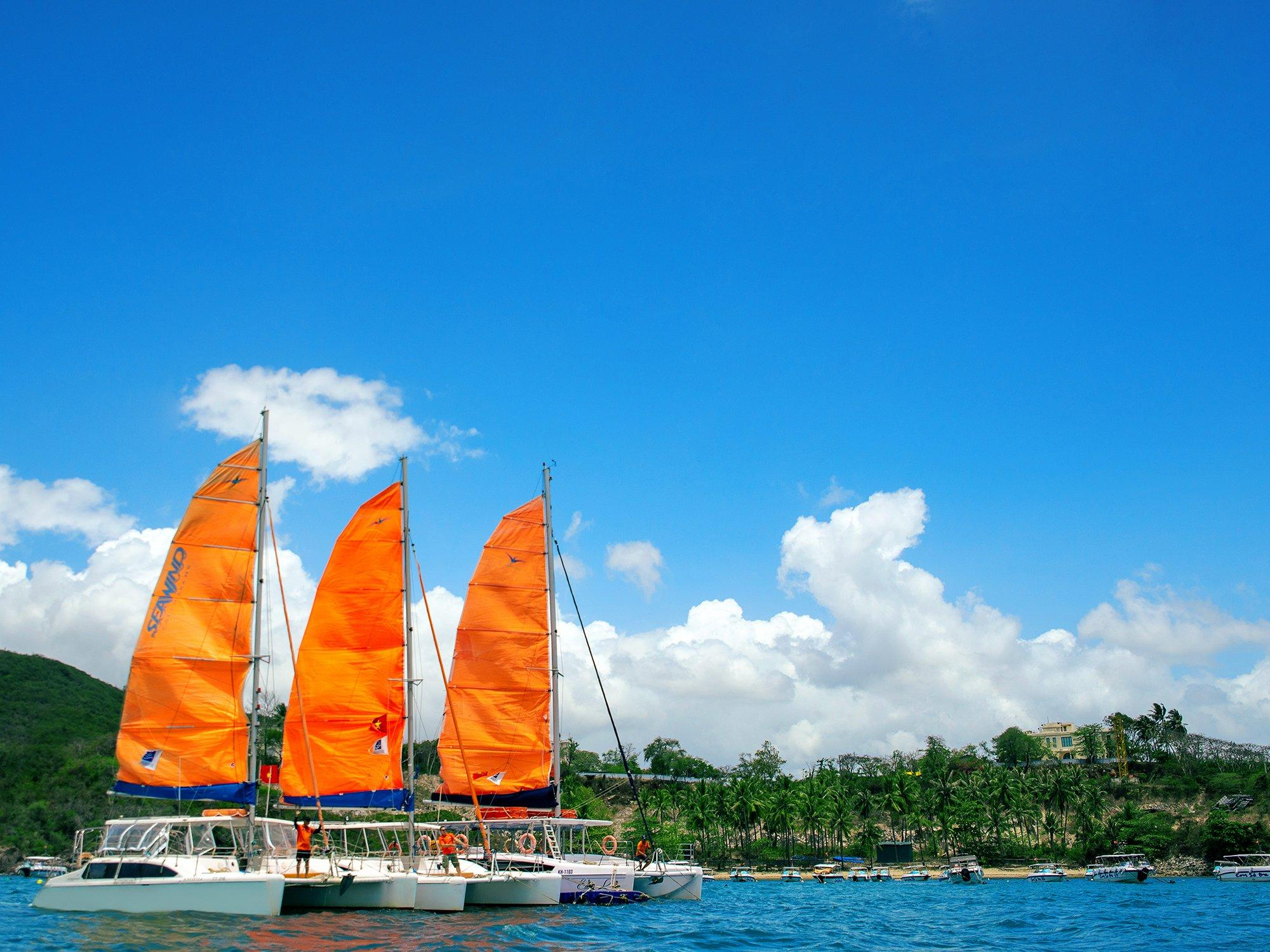 Trải nghiệm đẳng cấp mới trên Vịnh đẹp Nha Trang bằng thuyền buồm CATAMARAN VN